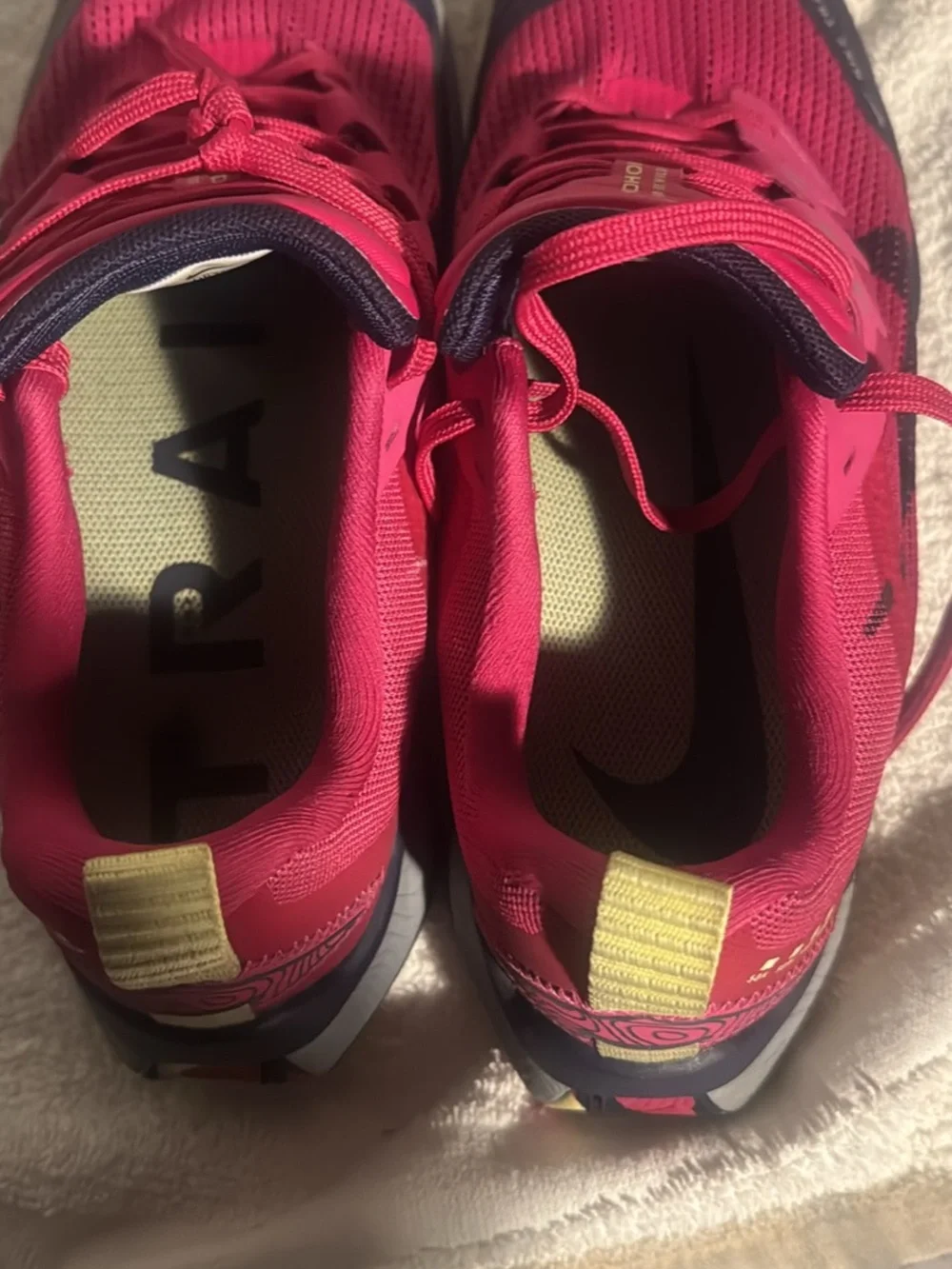 Nike Women’s Pink and Black Trail Running Shoes